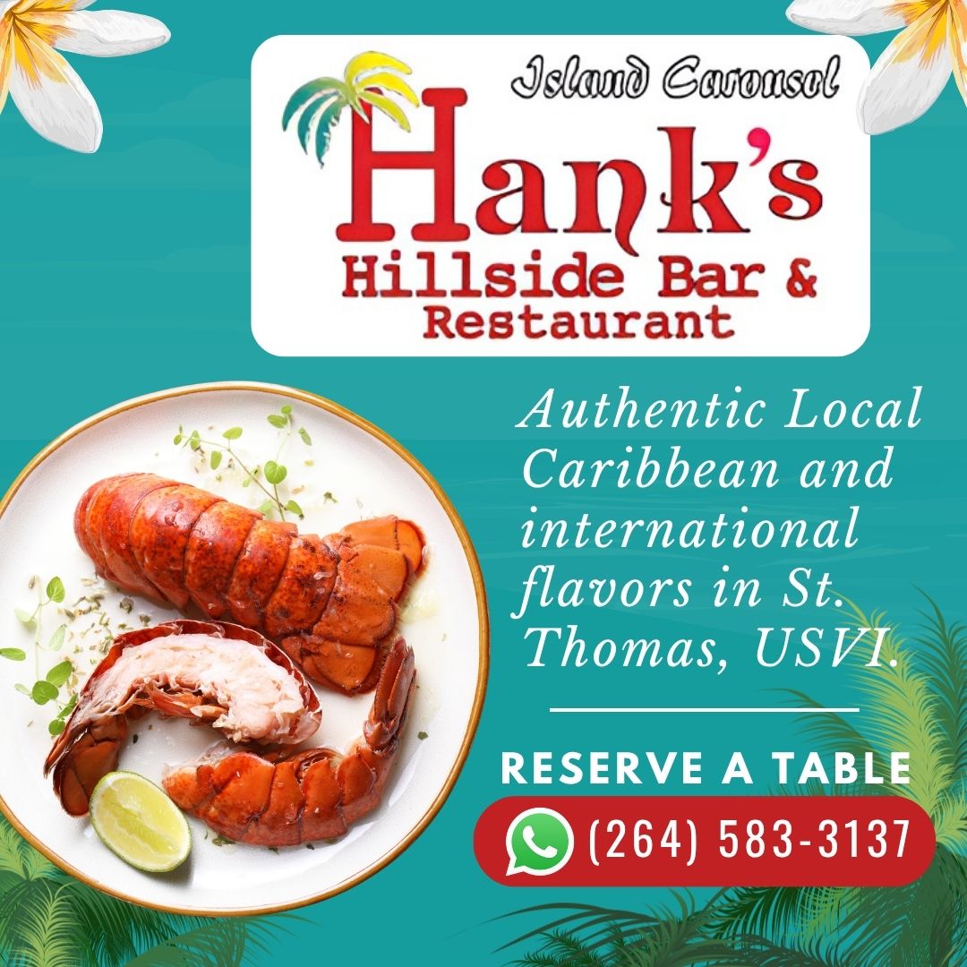 Hanks Hillside Bar Restaurant in USVI
